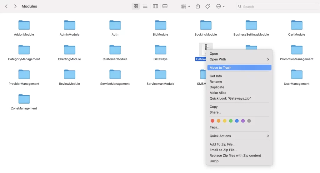 Remove .zip File